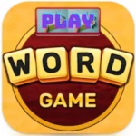 Word Game puzzle interface showing word connection challenge for mental exercise