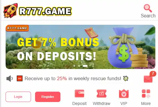 R777 Game Download Latest Version 每 Android Online Earning App with Rewards 2 image 2026 04 19T220630.568