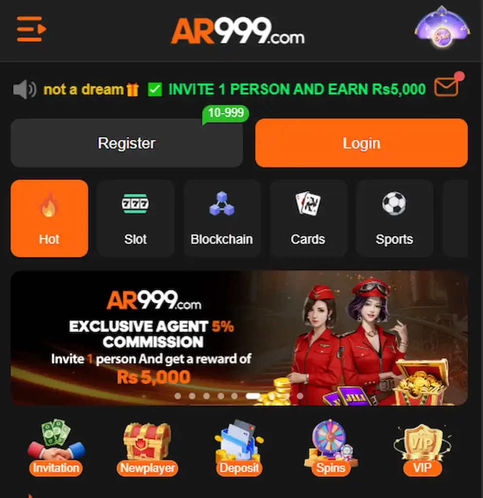 AR999 Game APK Download 2026 每 Best Earning App in Pakistan 2 image 2026 04 13T111326.081